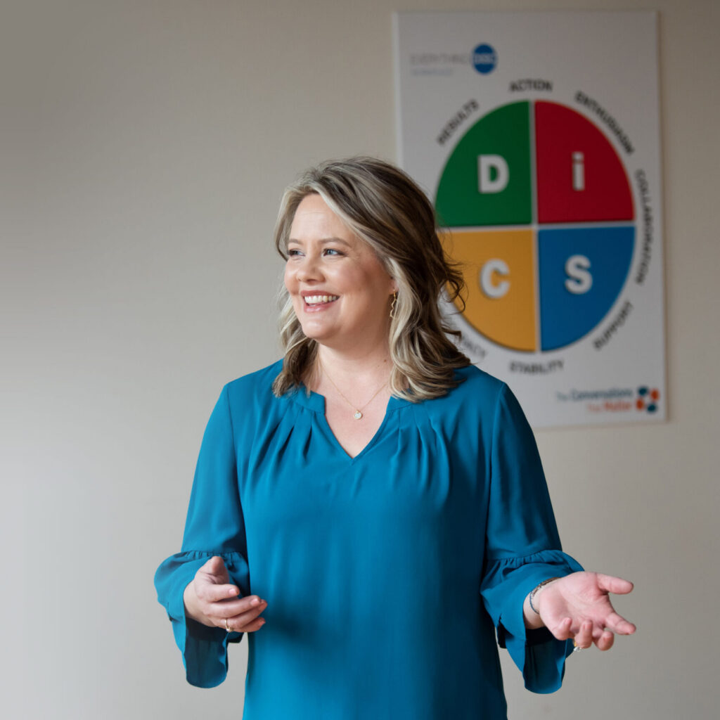 Tammy Krings teaching Everything DiSC Course